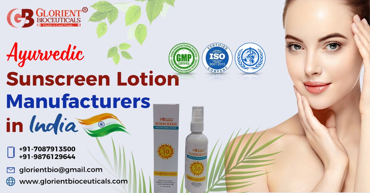 Ayurvedic Herbal sunscreen manufacturers in India